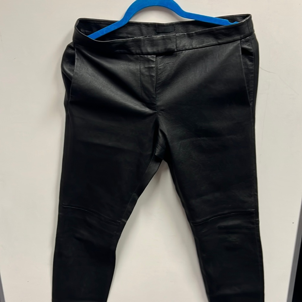 JCrew collection Ryder leather pants